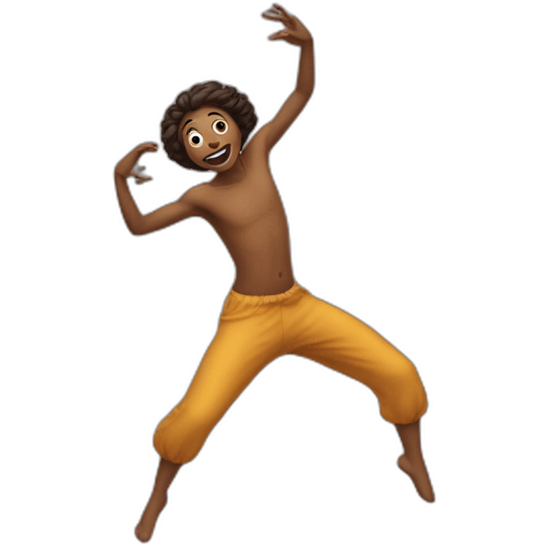 Caca qui danse emoji