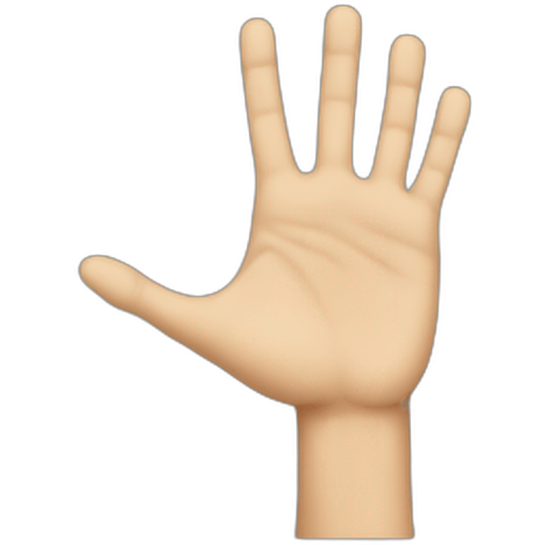 hand with indcator finger rotating emoji