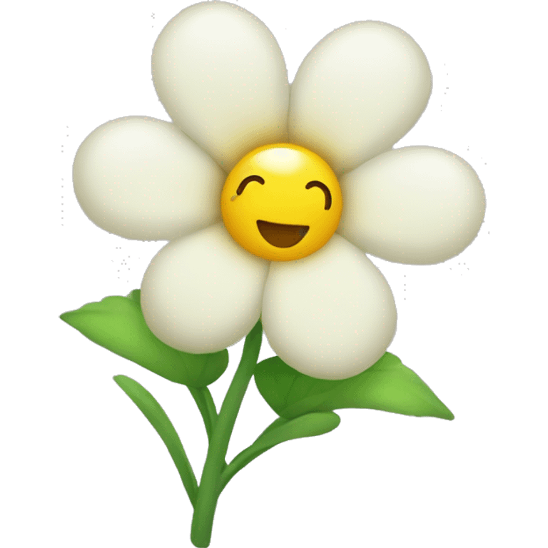 Cute flower emoji