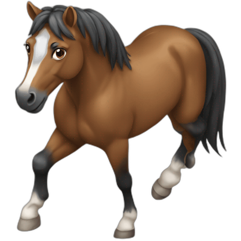 Un cheval qui vole  emoji