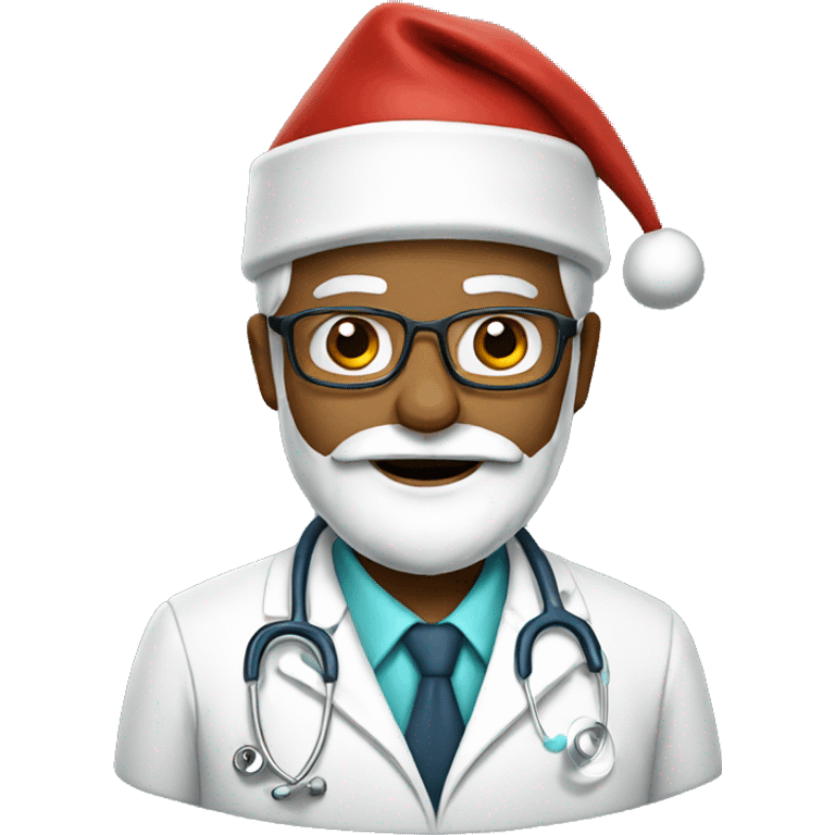  doctor santa emoji