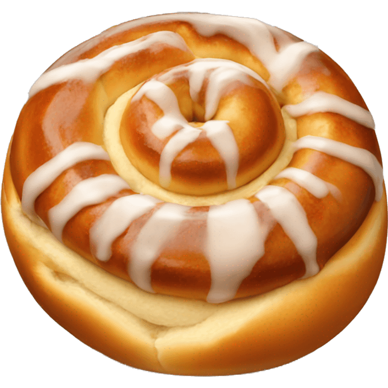 large cinnamon bun emoji