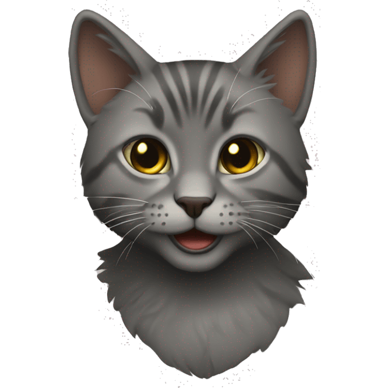 черная кошка emoji