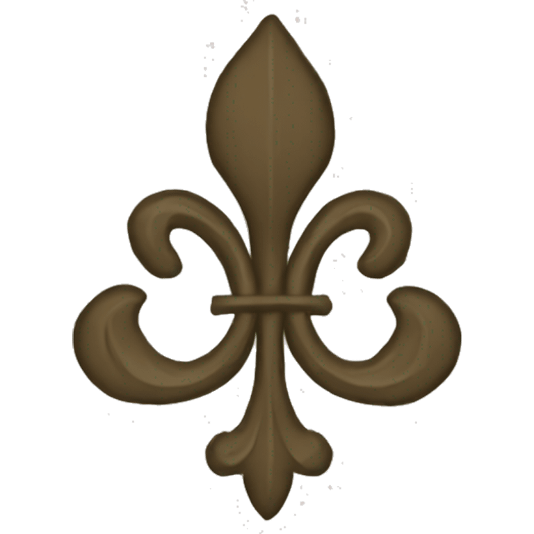 Drapeau fleur de lys emoji