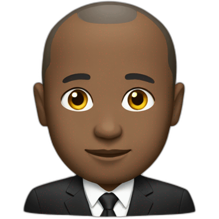 black putin emoji