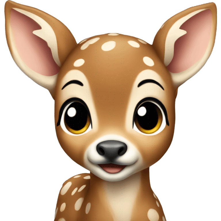 Baby fawn emoji