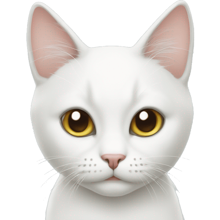 White cat emoji