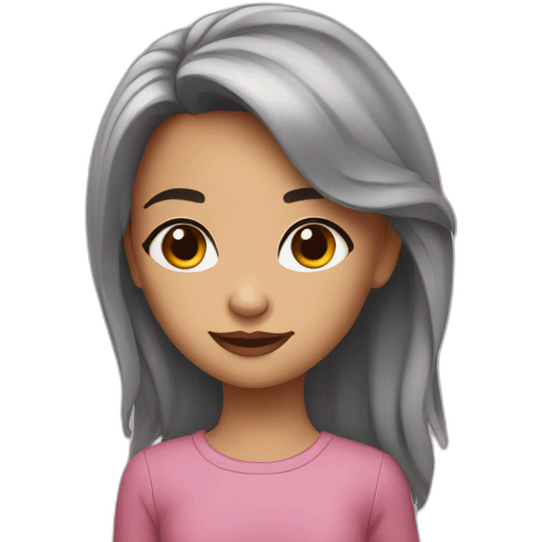 Sweet girl Natalie emoji