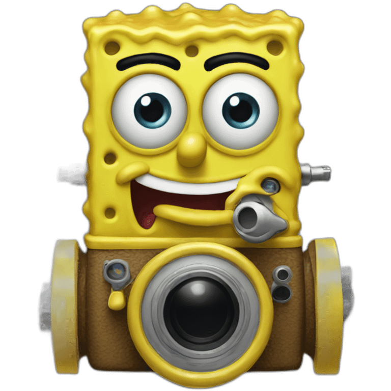 Sponje Bob camera emoji