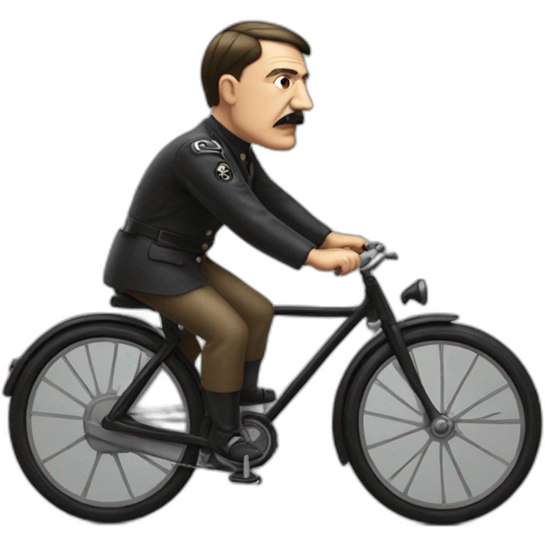 hitler on a bike emoji