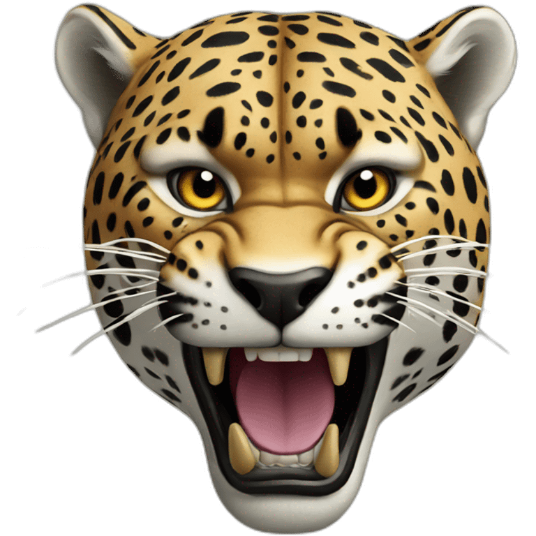 Angry jaguar emoji