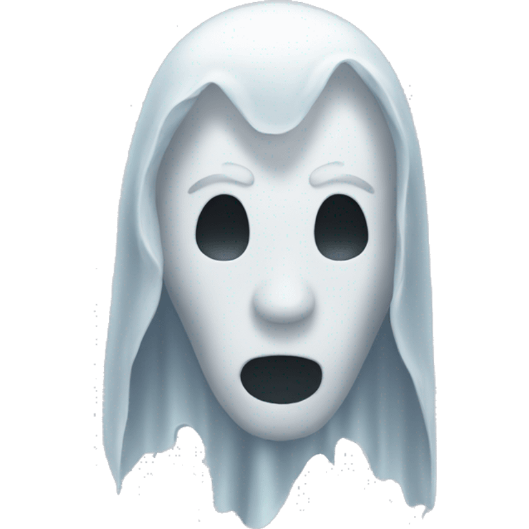 The ghost  emoji