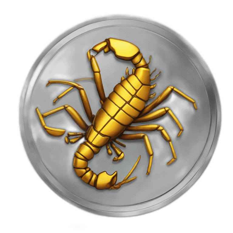 scorpio chrome coin emoji