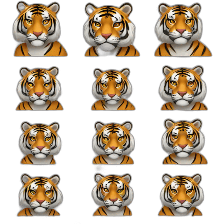 Tiger situations emoji