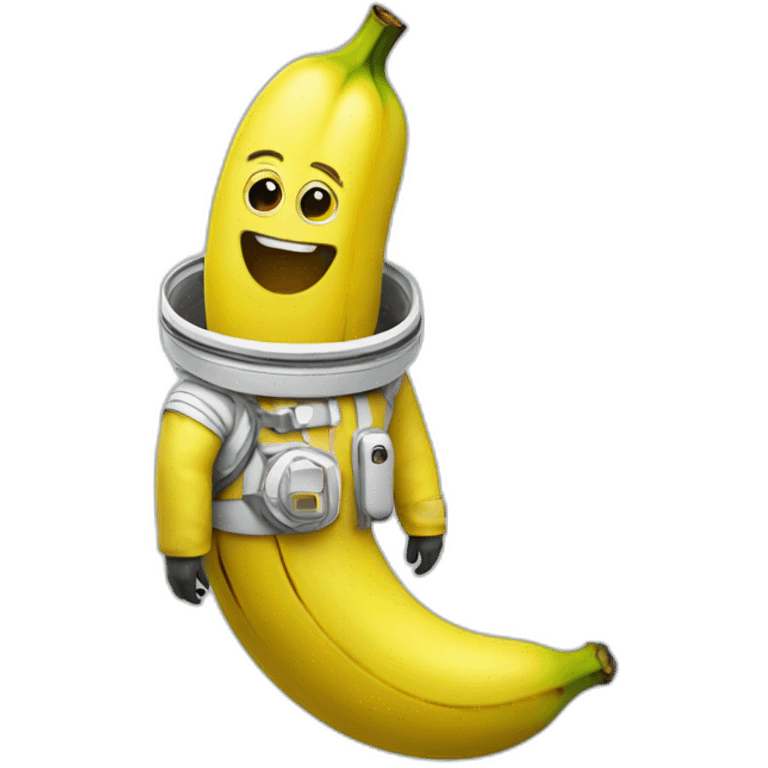 banana in space suit emoji