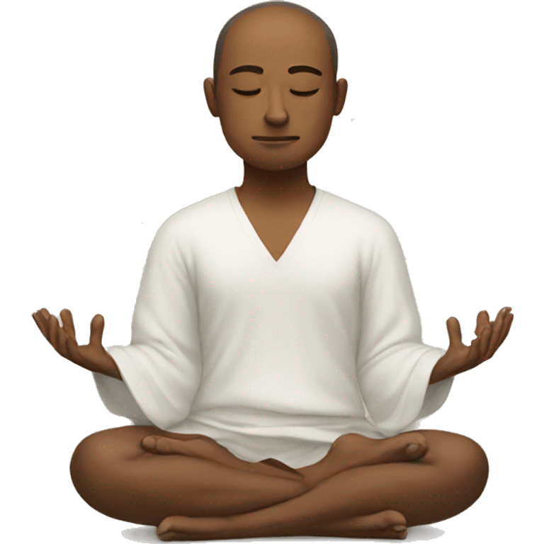 meditation emoji