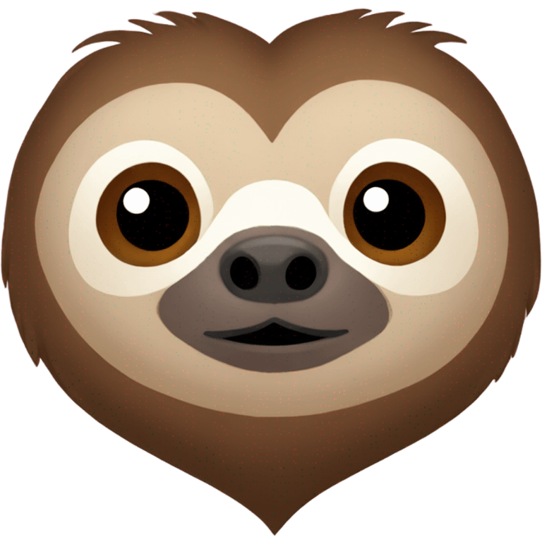 Sloth heart emoji