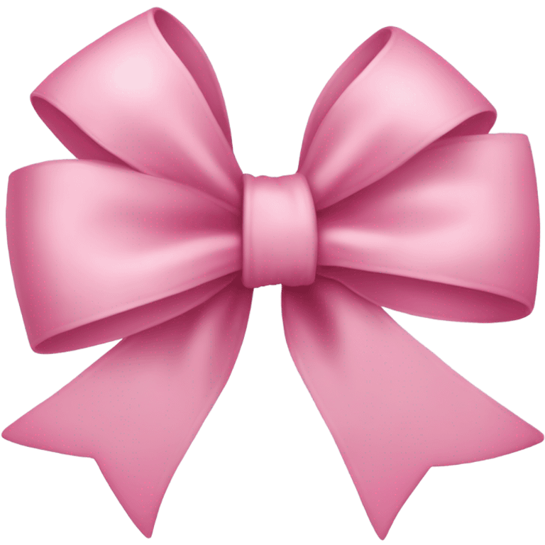 pink bow emoji