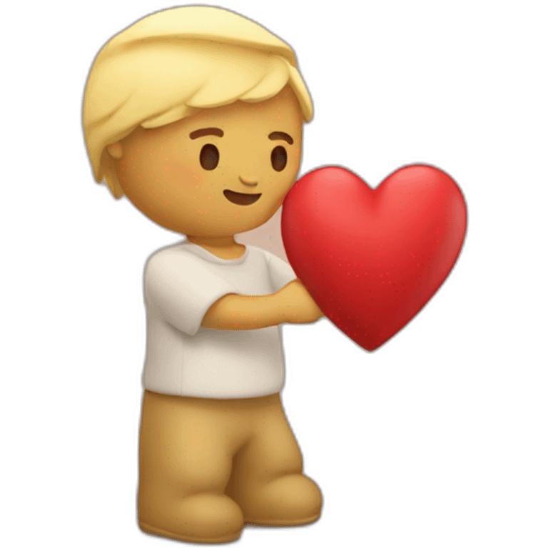 3D Love emoji