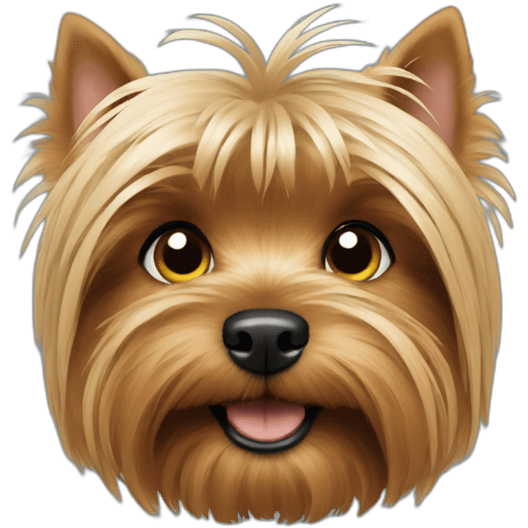 Yorkshire terrier emoji