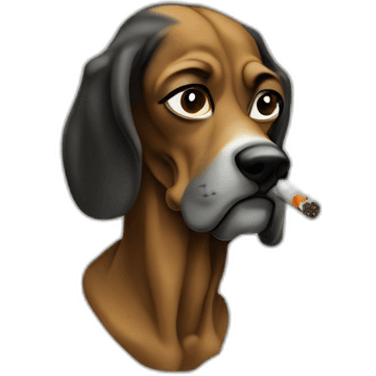 snoop dog smoking emoji