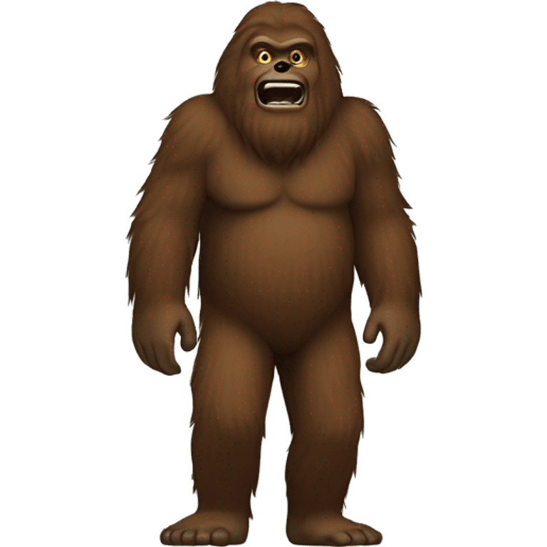 Bigfoot emoji