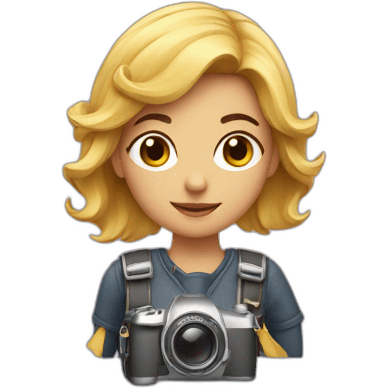 Photographer girl emoji