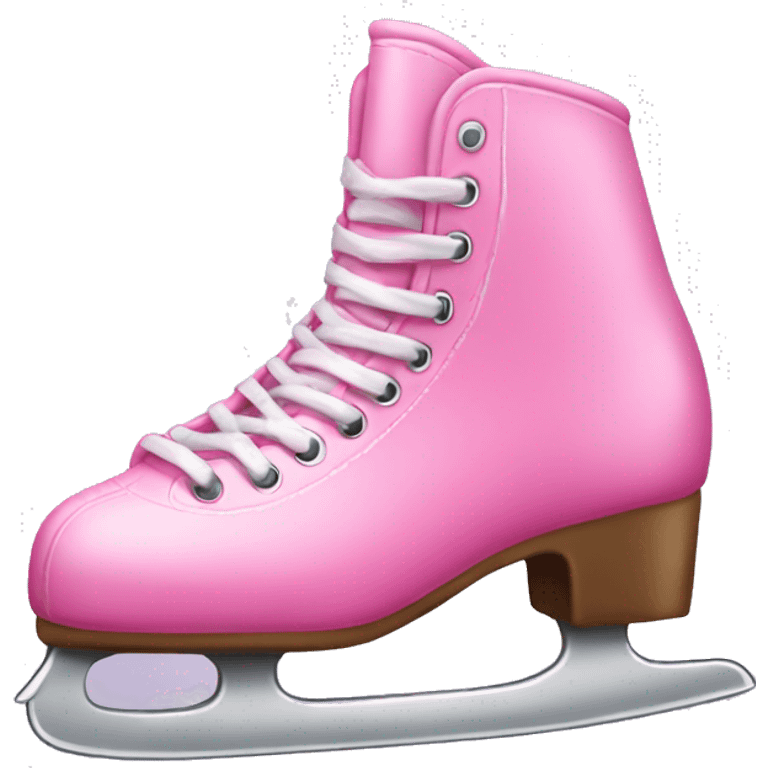 pink ice skates  emoji