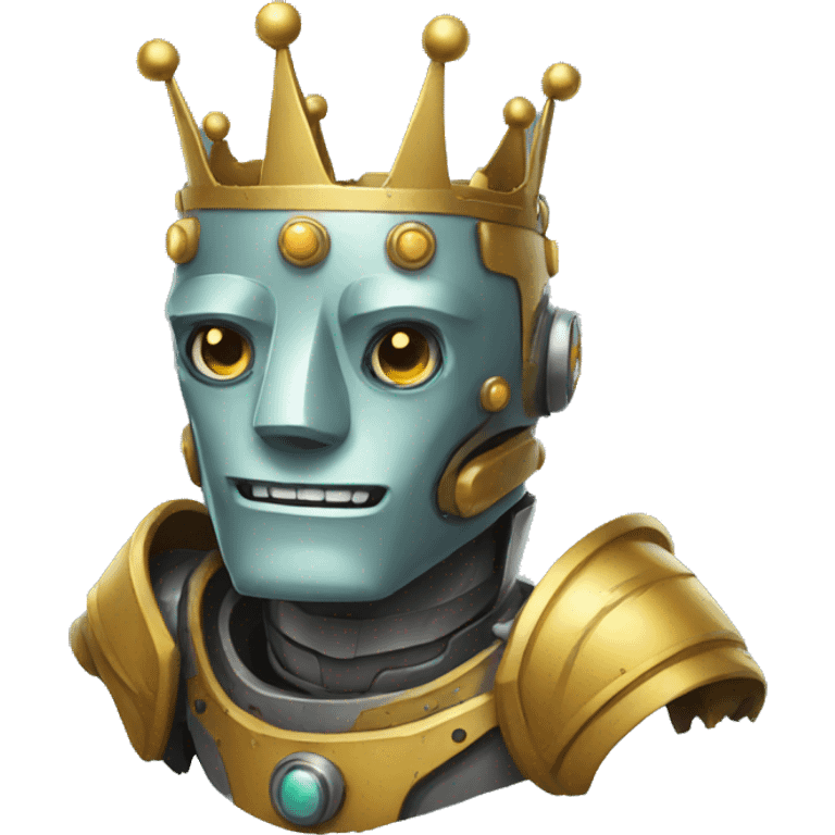 king robot emoji