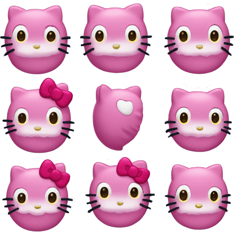 Hello kitty emoji