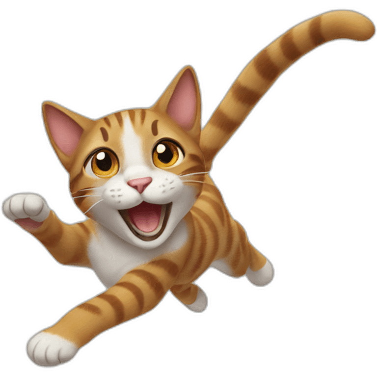 jumping cat emoji