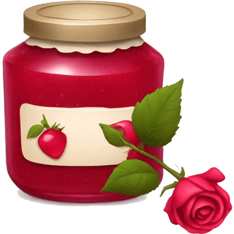 rose jam emoji