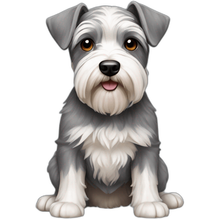 grey sky terrier emoji