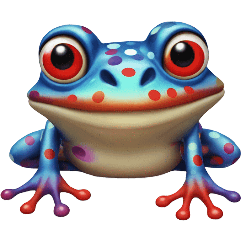 clown frog emoji