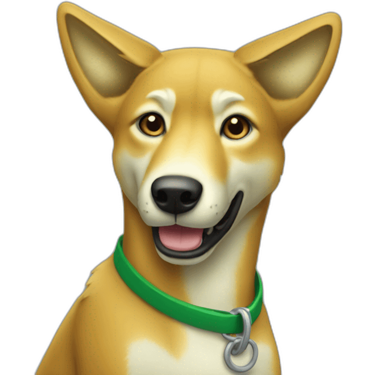 Green dingo emoji