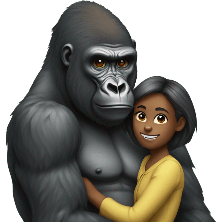 gorilla with kataa emoji