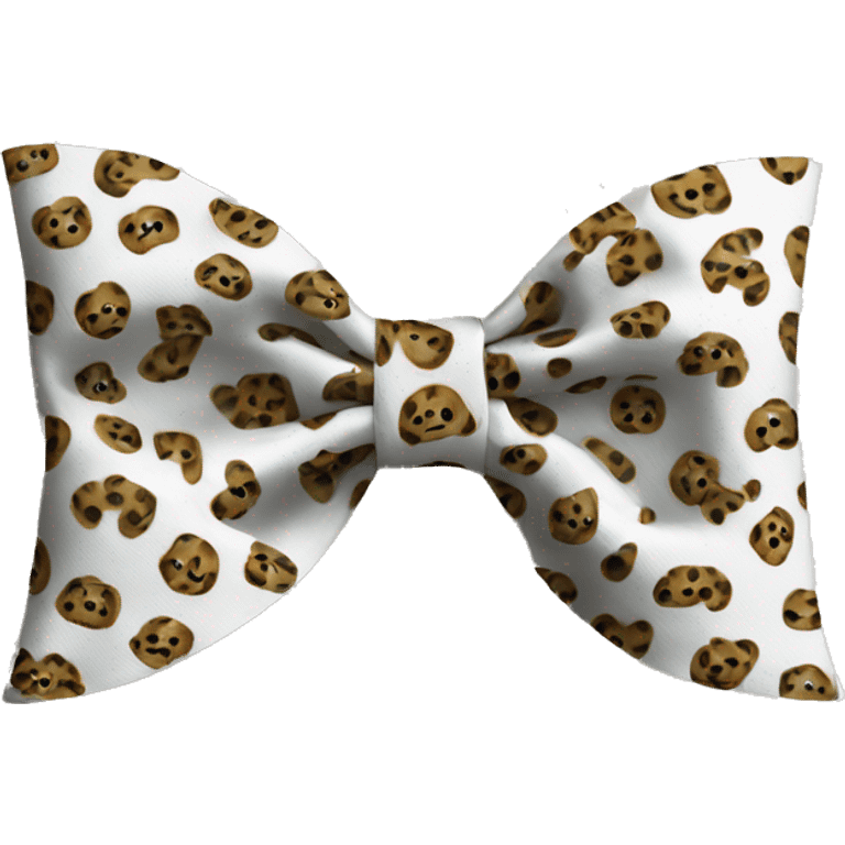 Lepord print bow emoji