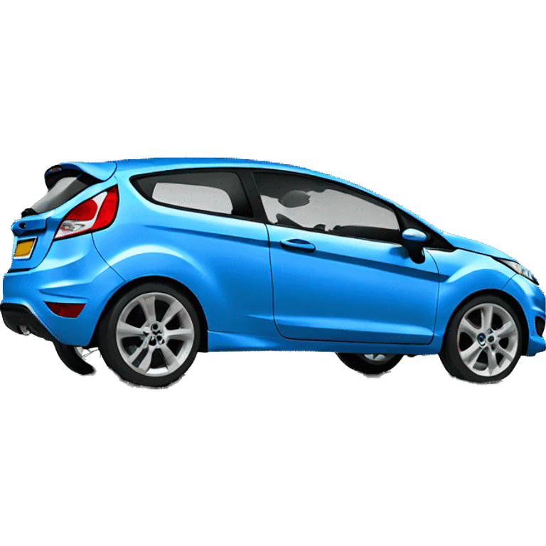 Blue Ford Fiesta to use in GPS emoji