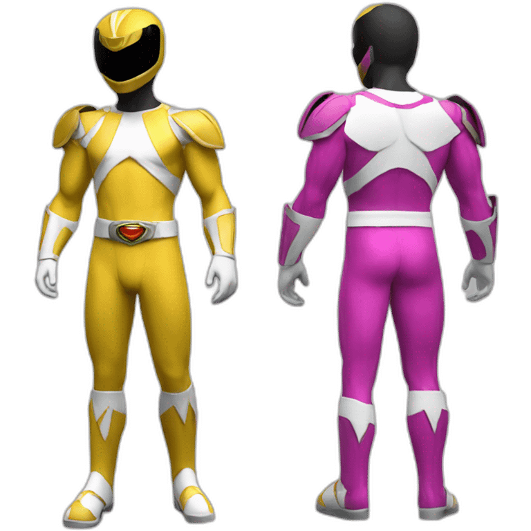 Power ranger full body emoji