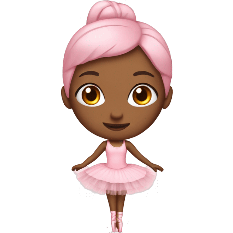 pink ballerina emoji