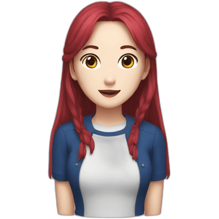 wendy from red velvet emoji