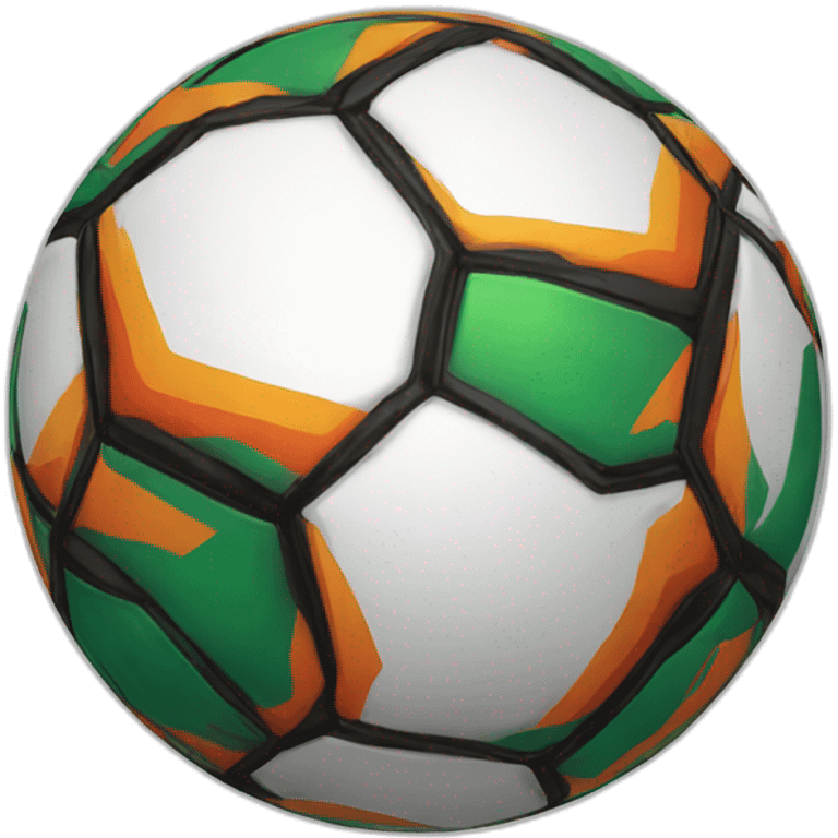 World cup ball emoji