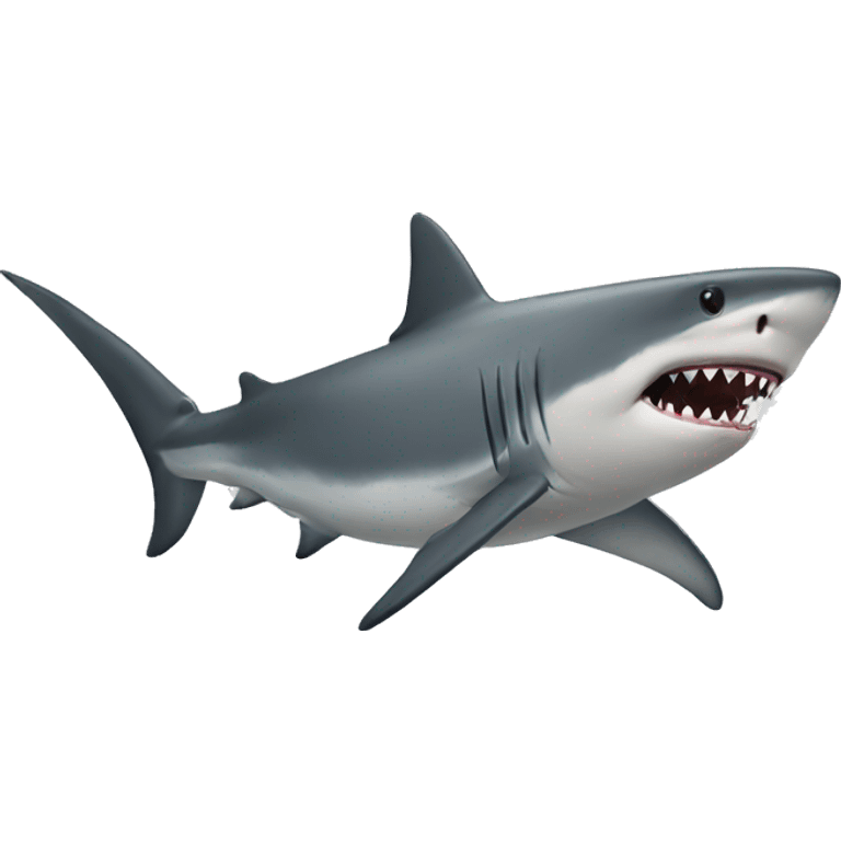 shark with mone emoji