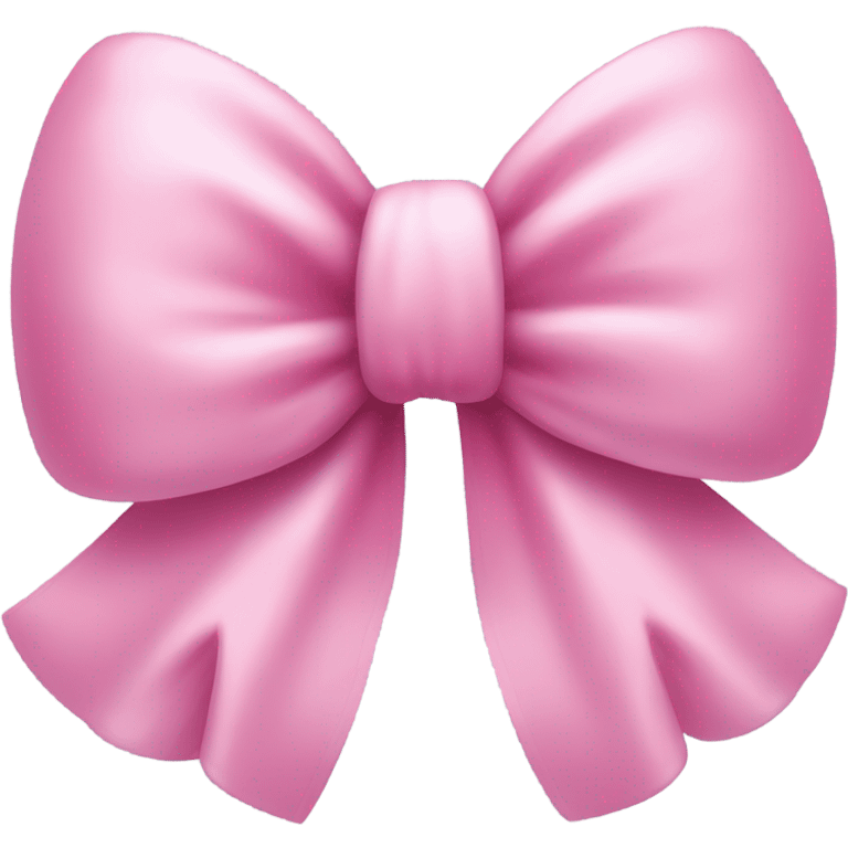 Pink bow emoji