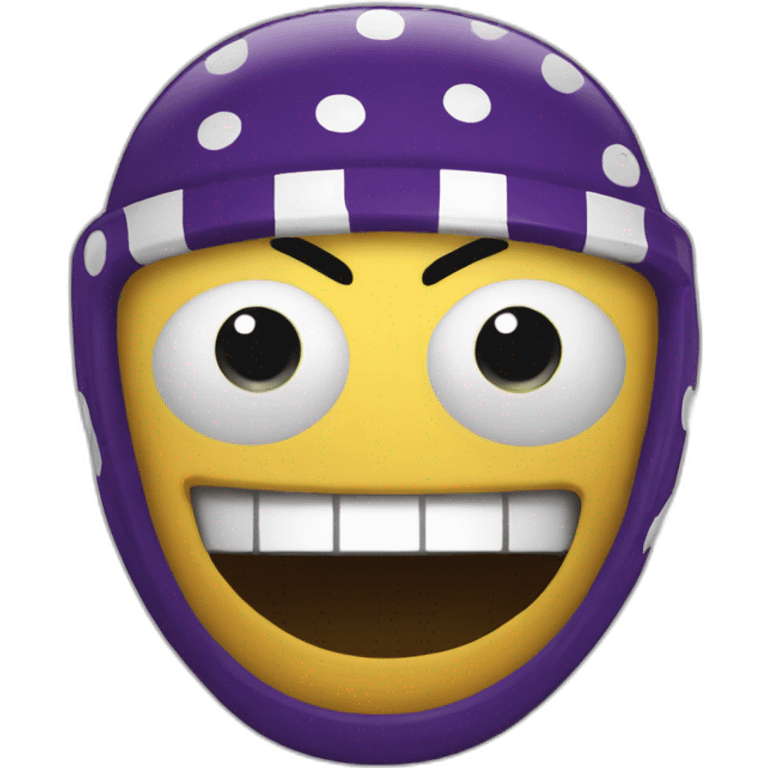 NASCAR grimace emoji