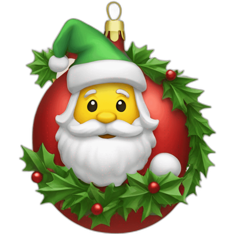 Christmas decorations emoji