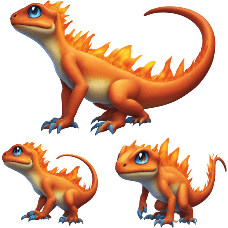 Charmeleon Pokémon emoji