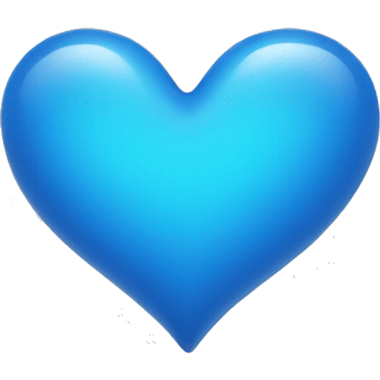 blue heart emoji