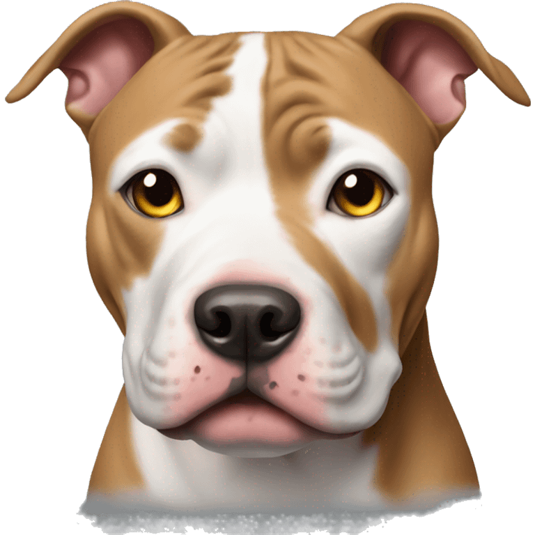 Multicolor pitbull emoji