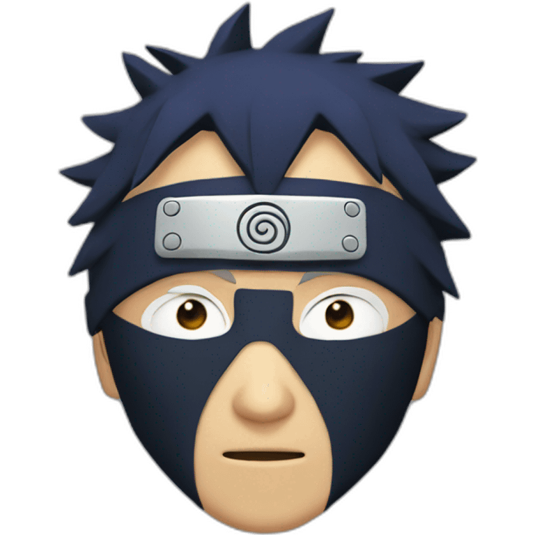 Uchiha Obito Mask emoji